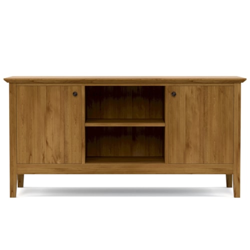 Gable Road 2-Door Storage Cabinet with Adjustable Shelves
