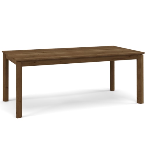 Rustic Oak 72" Dining Table