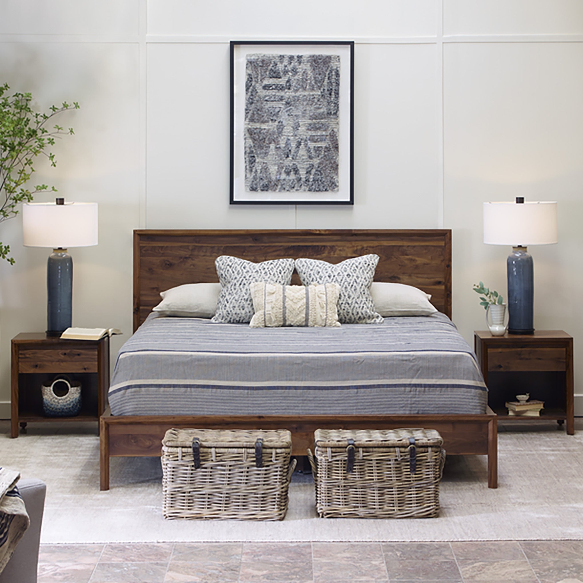 Stickley Linden Low-Profile King Bed