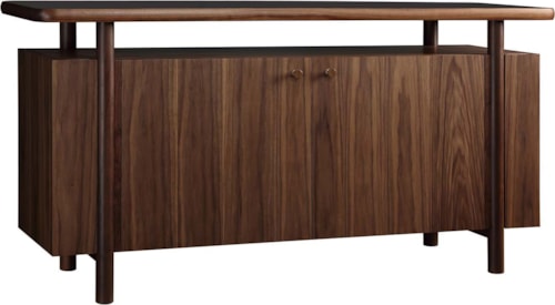 Mid-Century Modern 2-Door Credenza