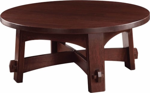 Mission Swivel Coffee Table