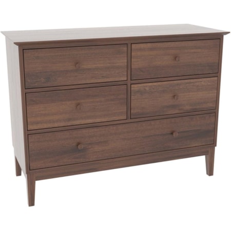 Gable Road Five-Drawer Dresser
