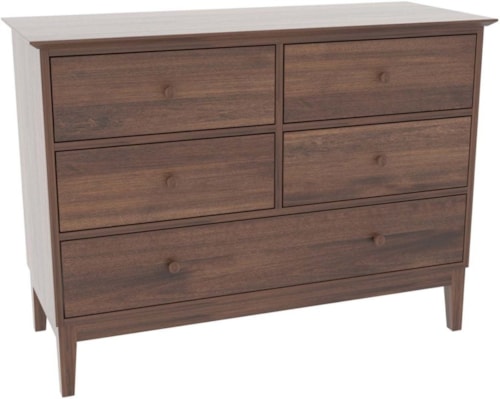Gable Road Five-Drawer Dresser