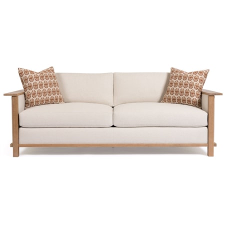 Surrey Hills Wood-Frame Sofa