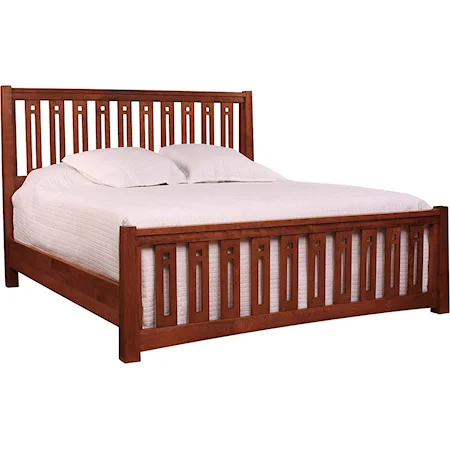 Highlands Pierced Slat Bed