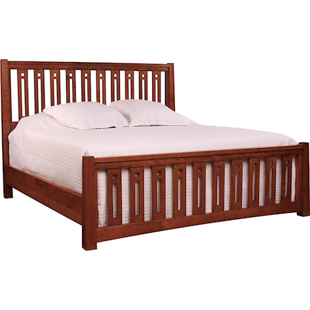 Highlands Pierced Slat Bed