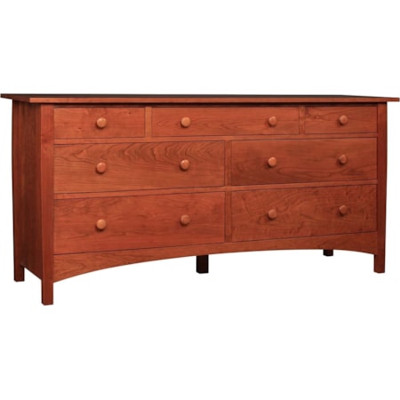 Harvey Ellis Seven-Drawer Dresser