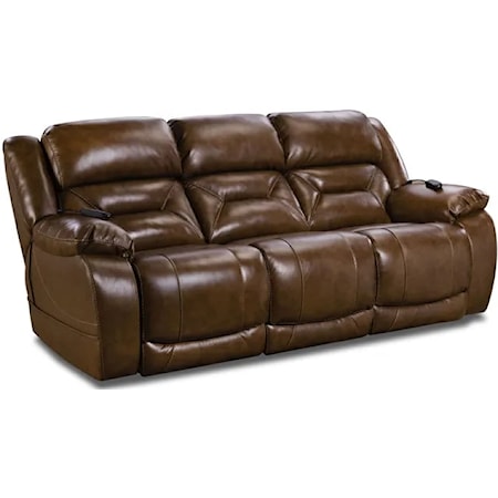 3 Power Leather Reclining Sofa