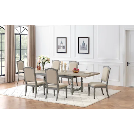 Dining Table With 6 Side Chairs