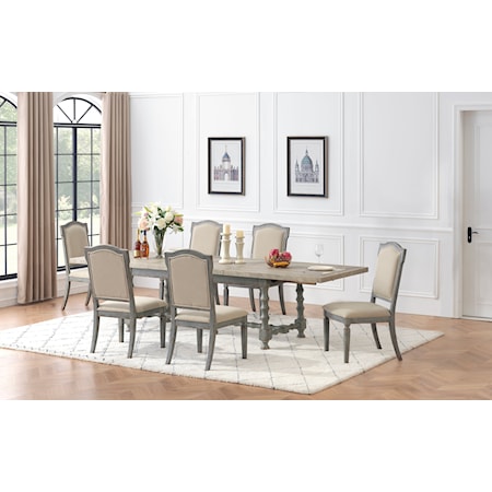 Dining Table With 6 Side Chairs
