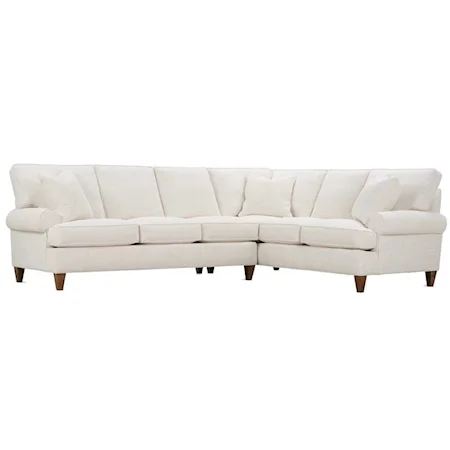 Rowe 2Pc Cindy Sectional Sofa