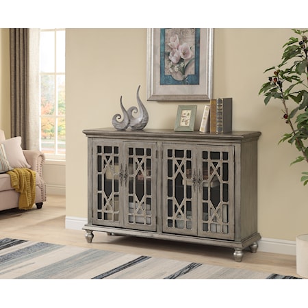 Deville Four Door Media Credenza