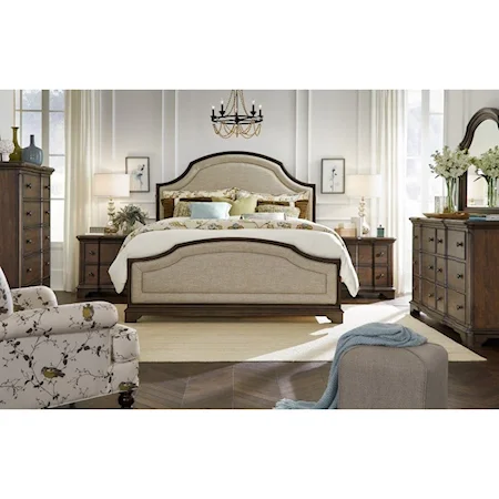 Queen Bed, Dresser, Nightstand