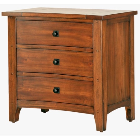 3-Drawer Nightstand