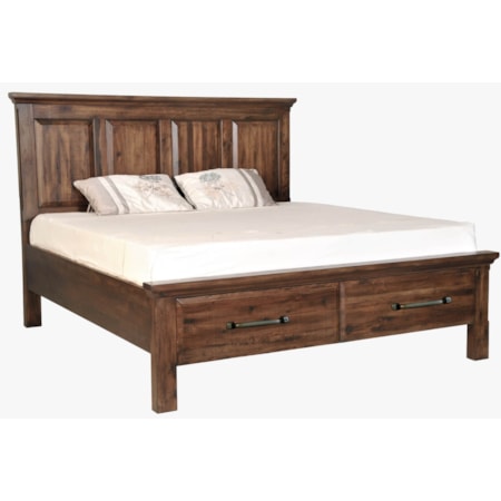 Queen Storage Bed
