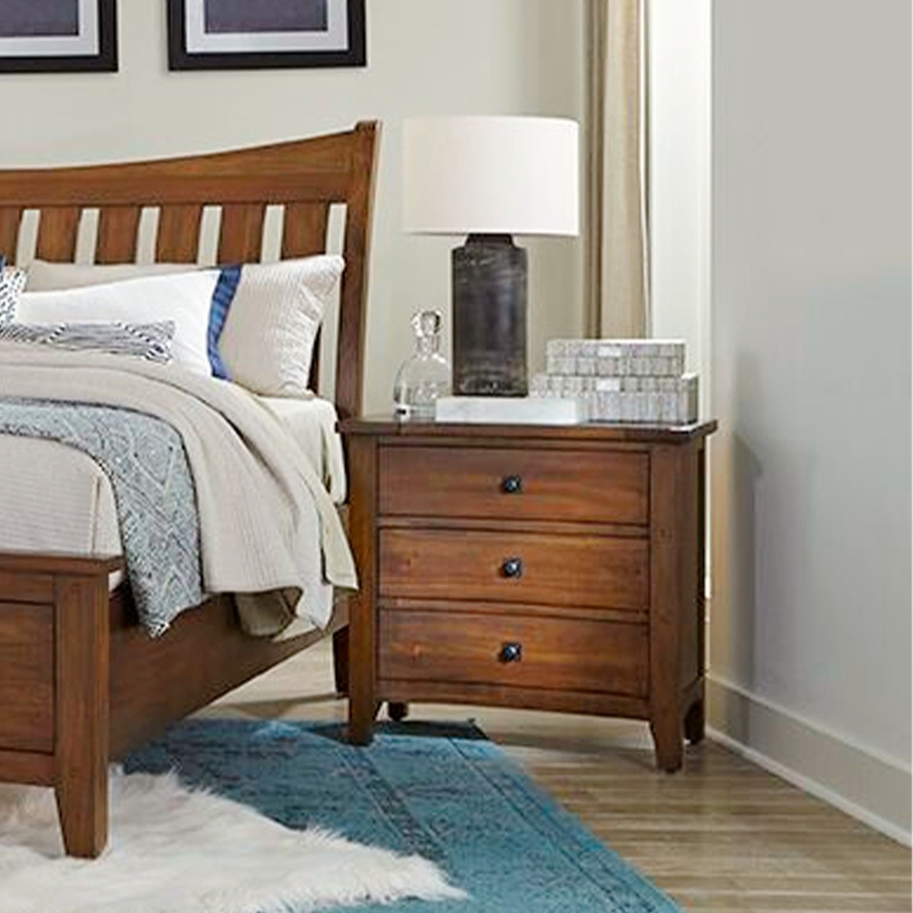 3-Drawer Nightstand