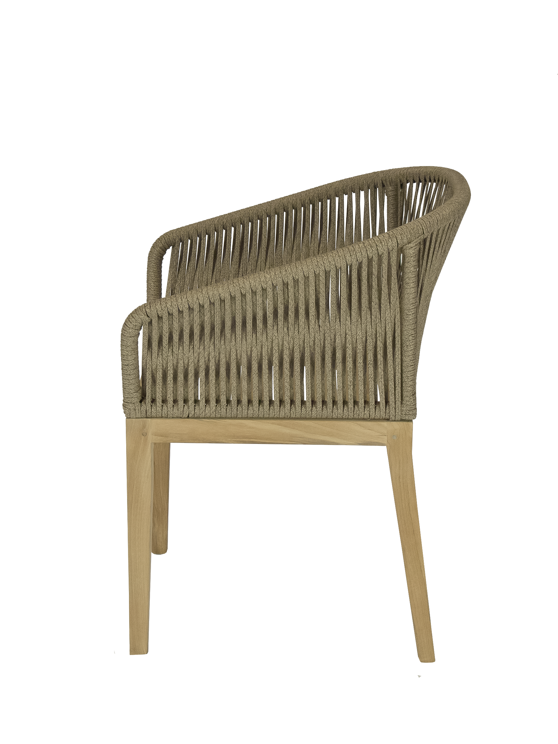 Royal Teak Collection Malibu Rope Dining Chair
