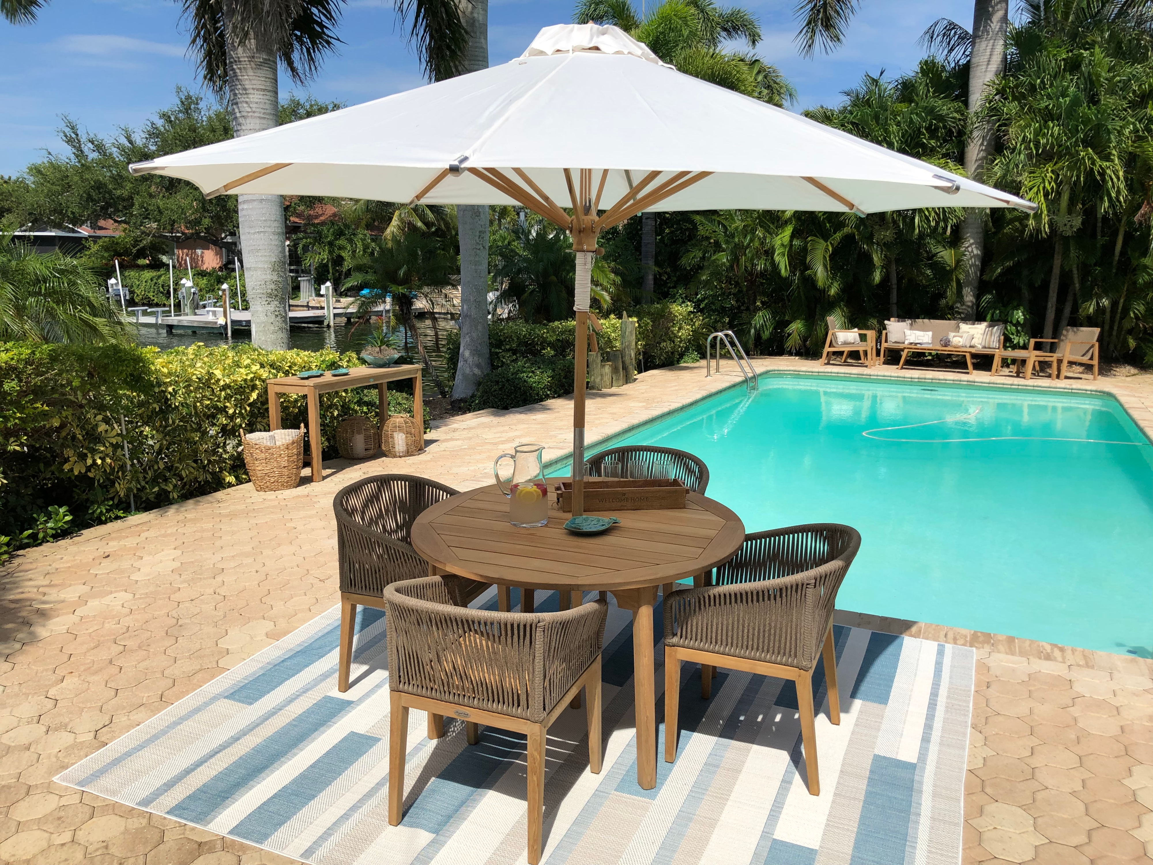 Royal Teak Collection Malibu Rope Dining Chair