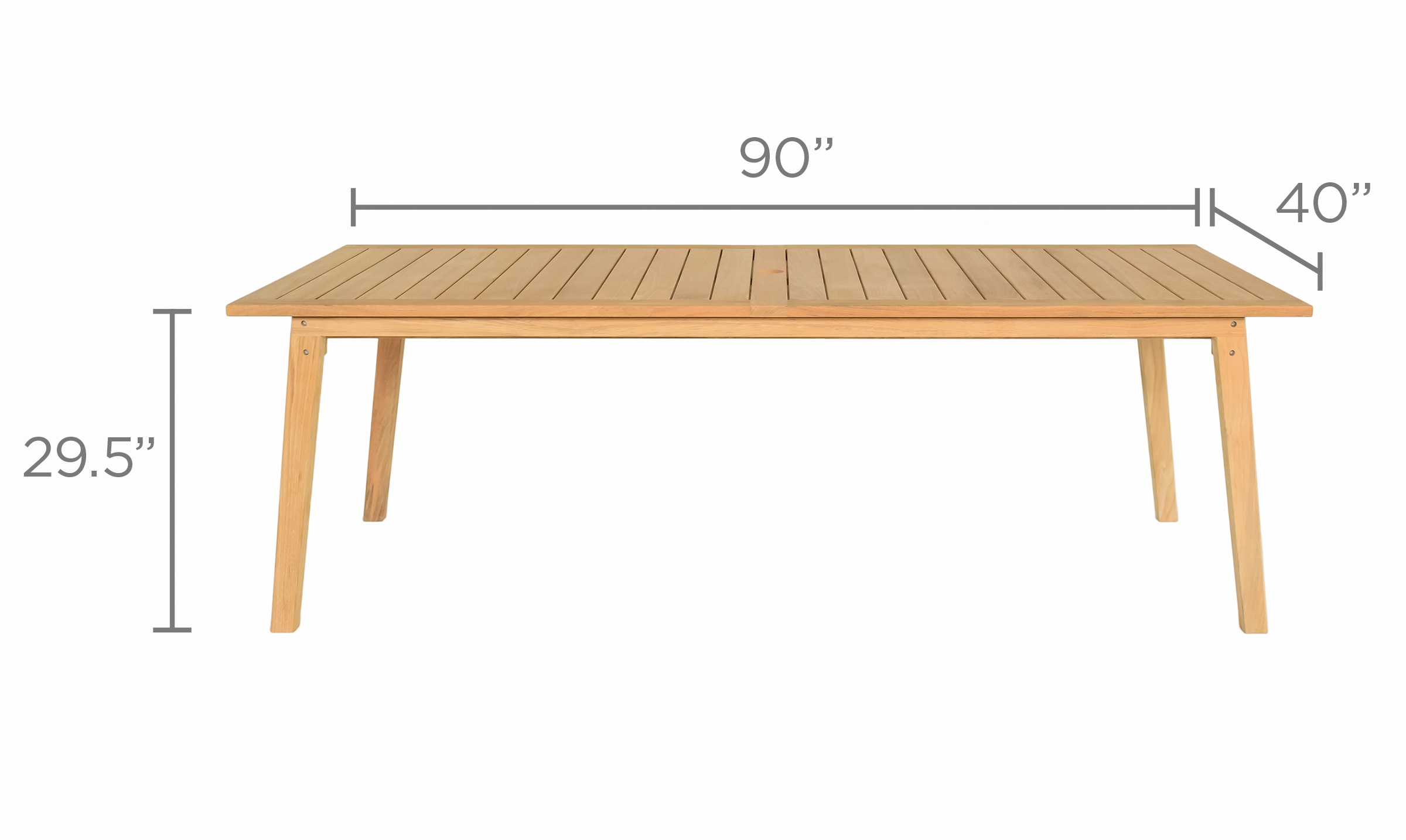 40X90" Dining Table