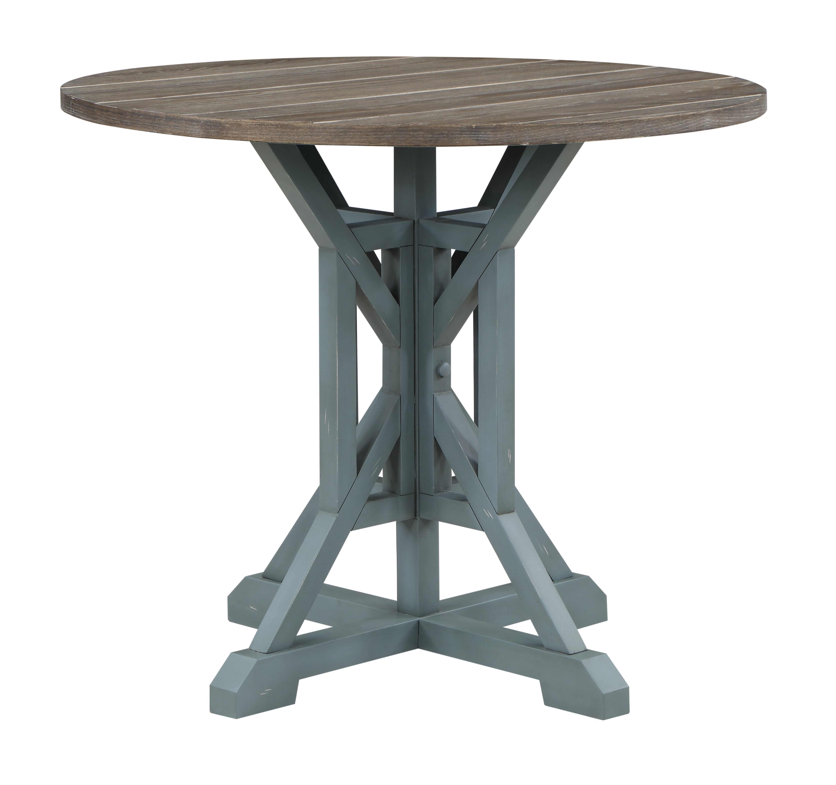 Folding counter deals height dining table