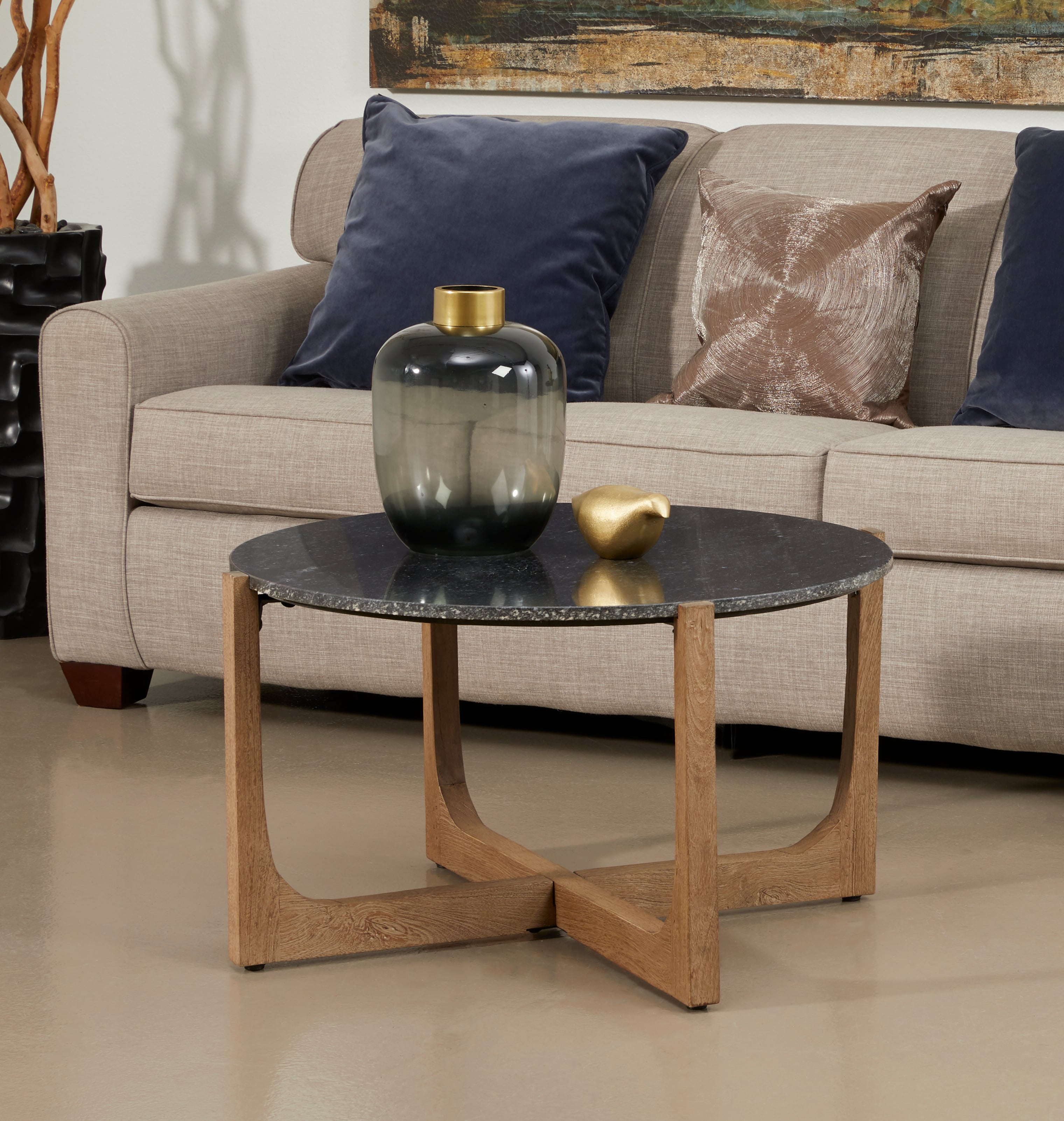 Coast2Coast Home Campbell 97576 Transitional Cocktail Table Westrich Furniture & Appliances