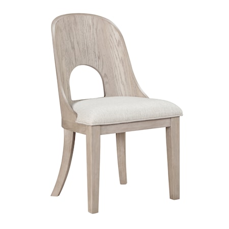 Scooped Back Dining Chair