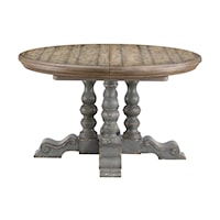 Rustic Dining Table with 20" Leaf