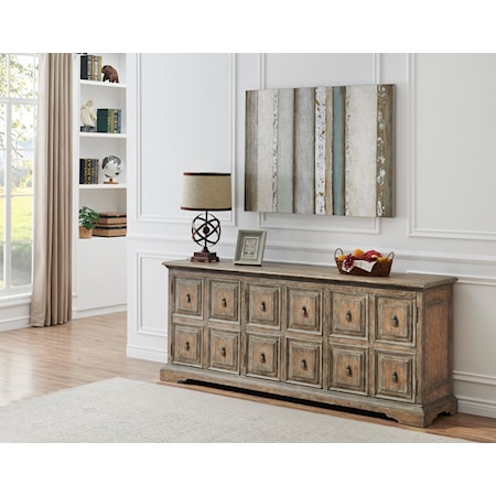 Chic Accent 3 Door Credenza