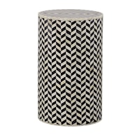 Contemporary Mango Wood Accent Table
