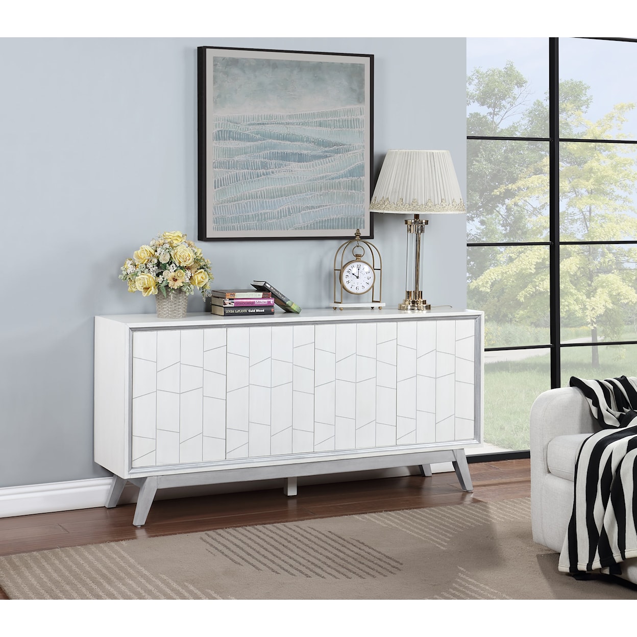 Coast2Coast Home Coast to Coast Imports Four Door Credenza