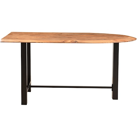 Industrial Solid Wood Dining Table