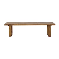 Transitional Dining Bench