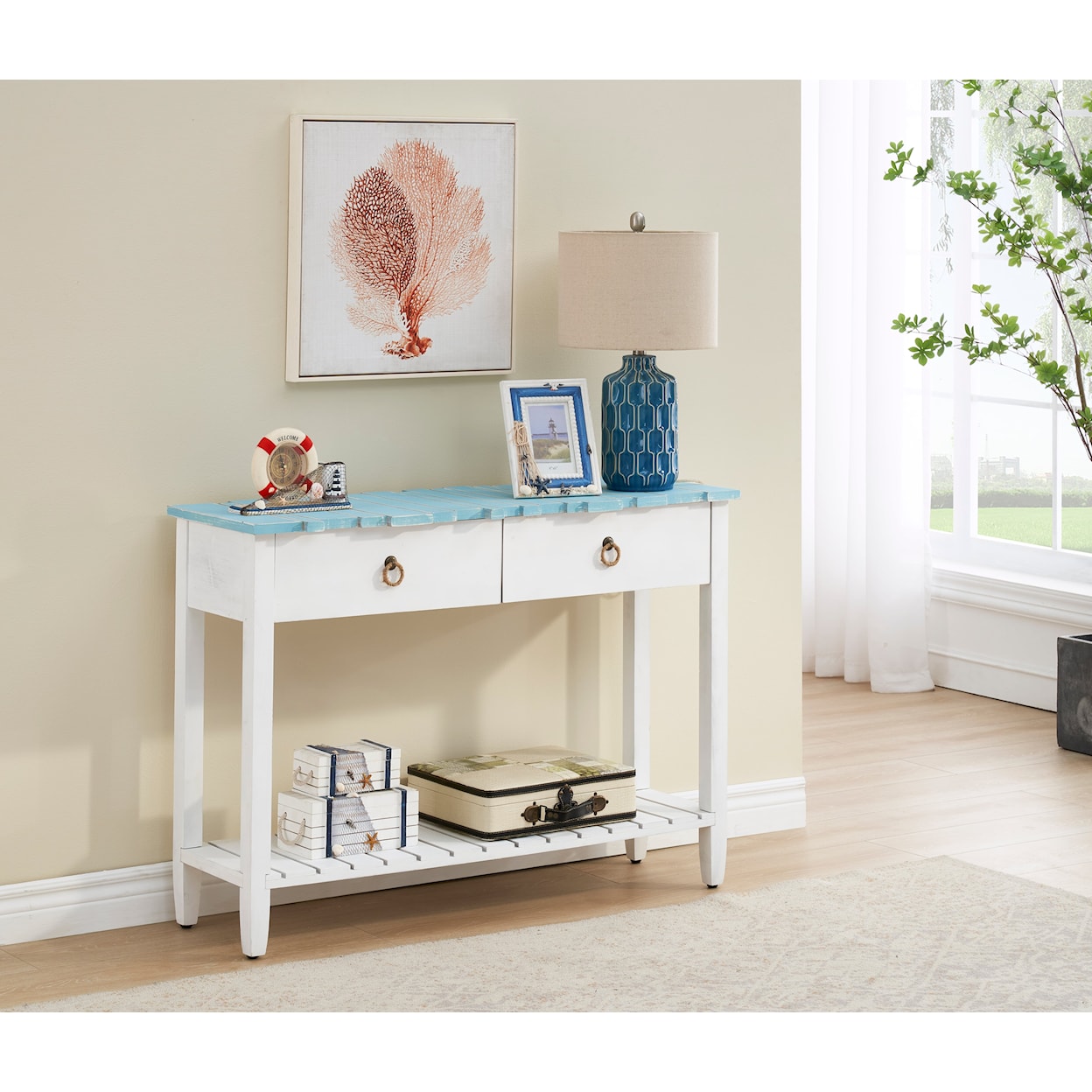 Coast2Coast Home Boardwalk Console Table