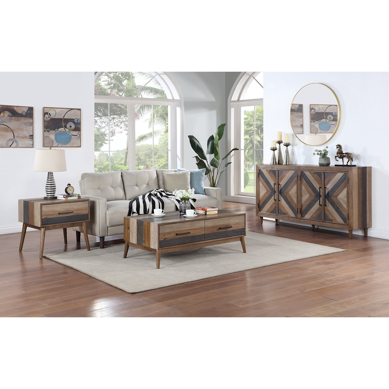 Coast2Coast Home Wellington 4-Door Credenza