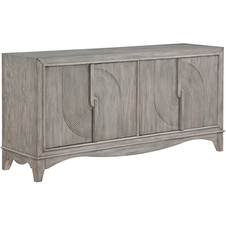 Four Door Credenza