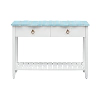 Coastal 2-Drawer Console Table