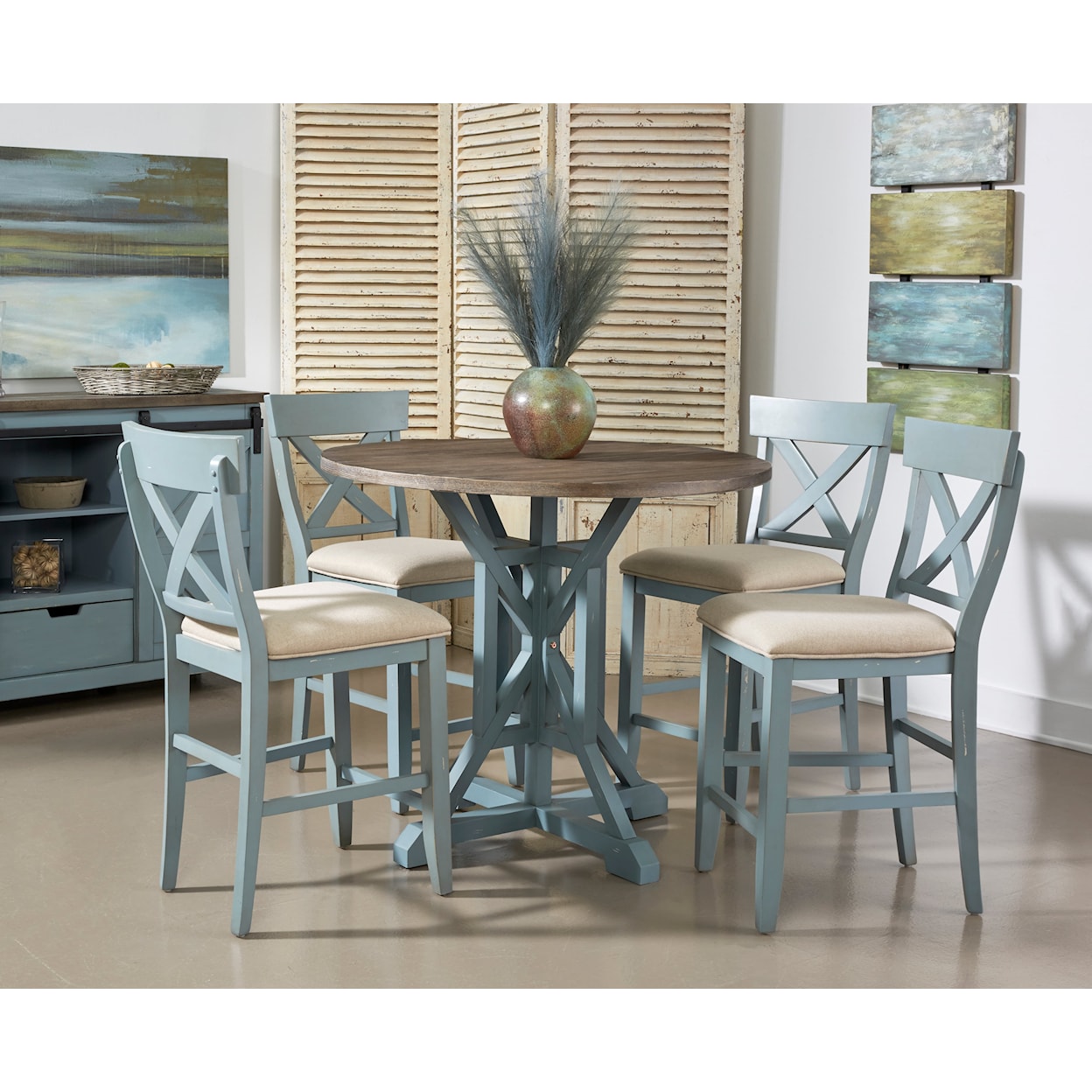 Coast2Coast Home Bar Harbor Counter-Height Dining Table