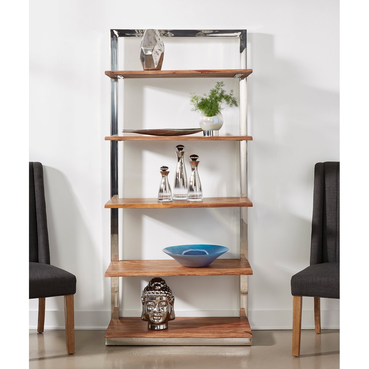 Carolina Accent Brownstone 2.0 Bookshelf