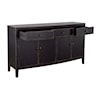 Carolina Accent Coast to Coast Imports Four Door Three Drawer Credenza