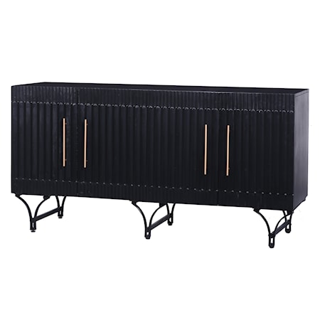 Four Door Credenza