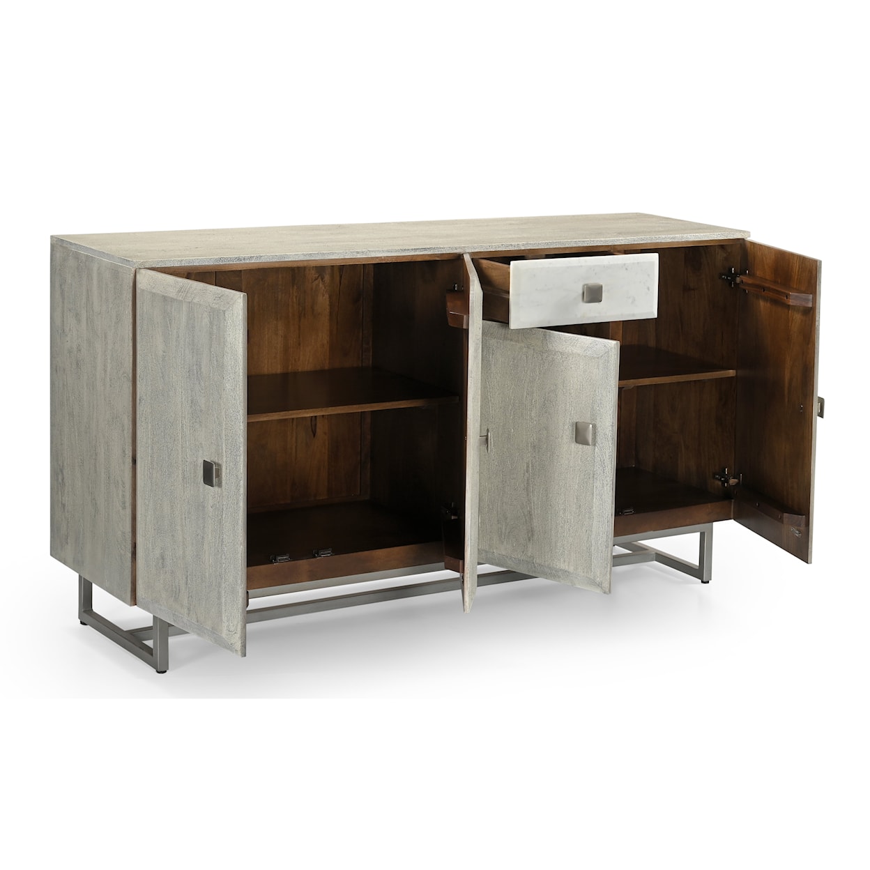 C2C Miscellaneous 4-Door 1-Drawer Credenza