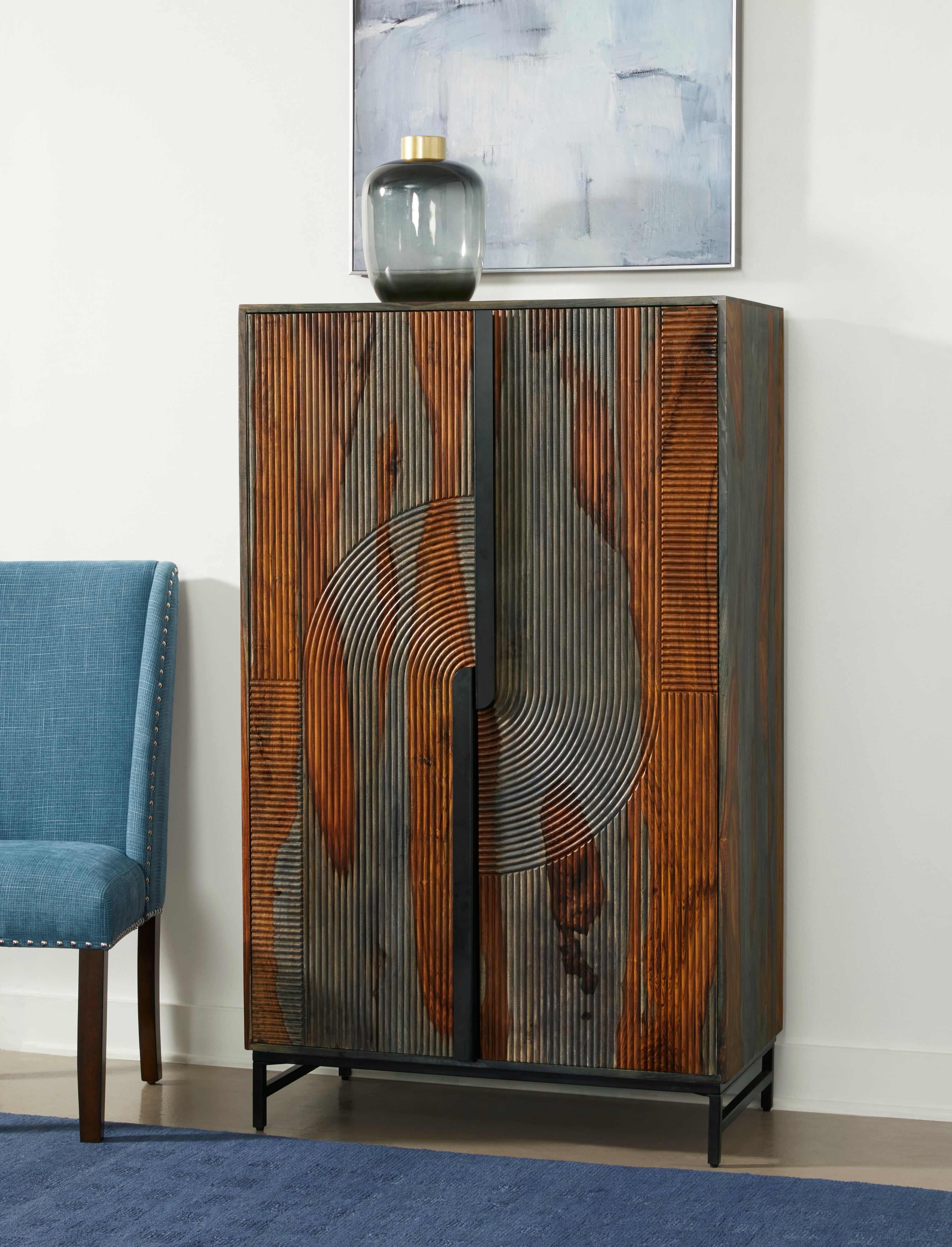 c2c-halifax-97509-transitional-2-door-tall-wine-cabinet-walker-s