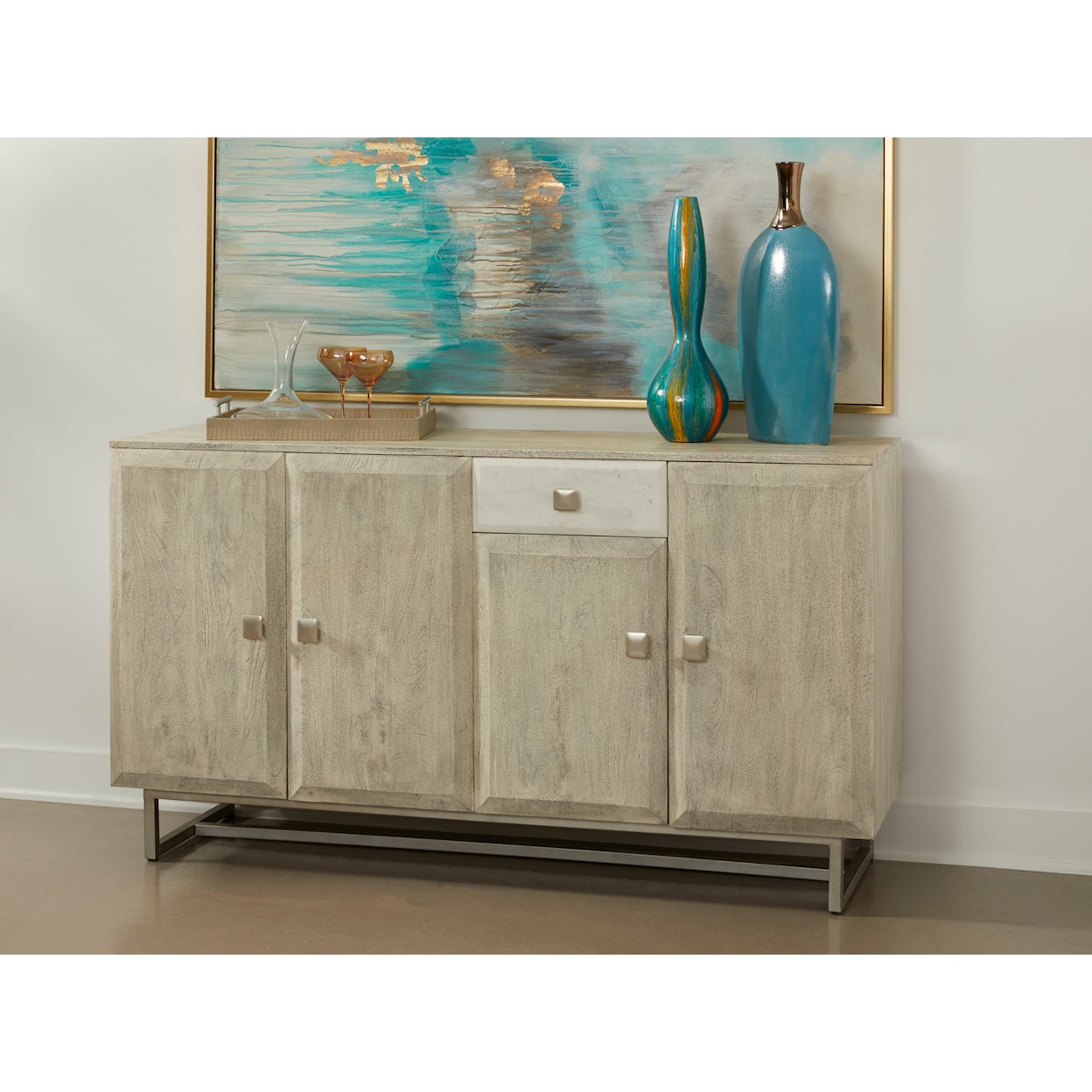 Coast2Coast Home Miscellaneous 4-Door 1-Drawer Credenza