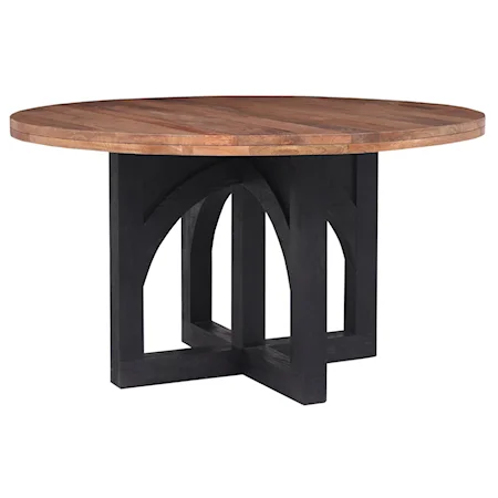 Farmhouse Round Dining Table