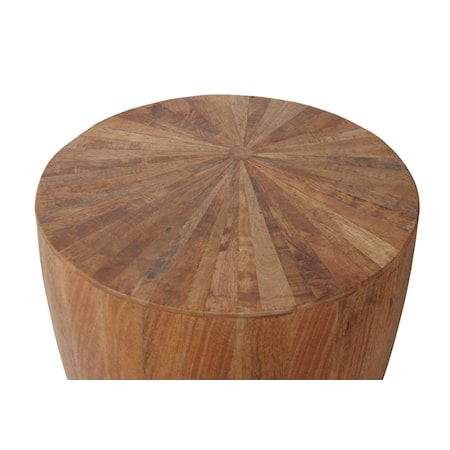 Grayson Lane Teak Wood Rustic Coffee Table in the Coffee Tables department  at