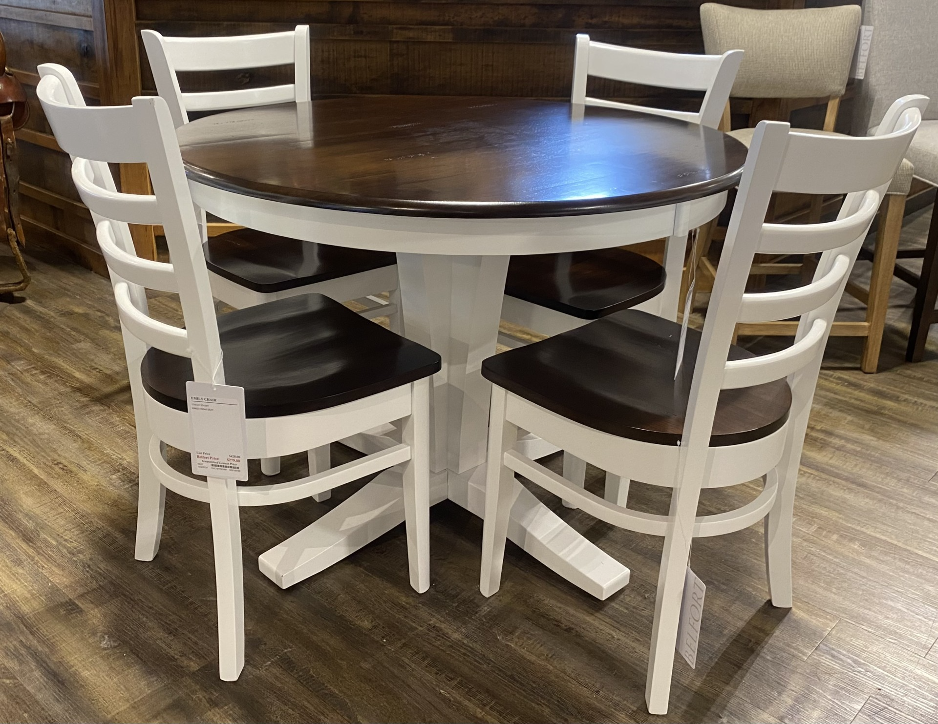 Verona Table and Emily Chair Dining Set