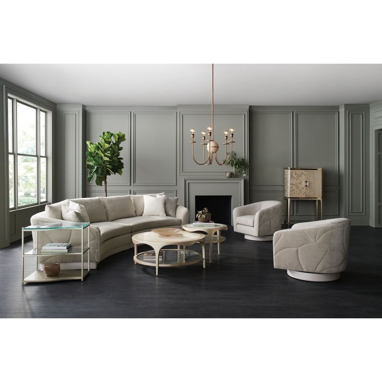 Caracole Caracole Upholstery Fanciful Sectional