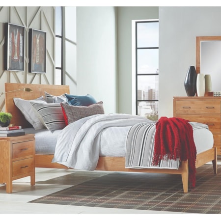 Queen Platform Bed