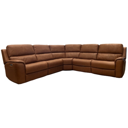 Five Piece Sectional with Power Motion