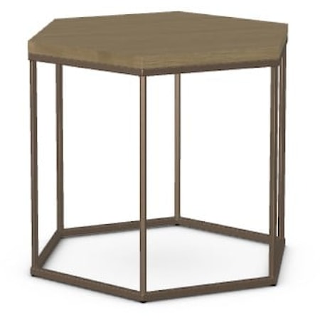 Zuma Hexagon End Table